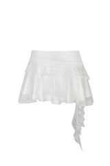SWAN SKIRT white