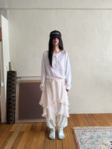 wave mesh skirt 