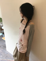 Flower Raglan T-Shirt
