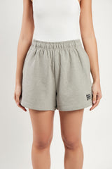 TEMPUS パッチショートパンツ (GREY MELANGE)
