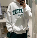  Urban Stanford Double Middle Cloth Embroidery Hoodie