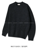 nade Alpaca Overfit Wool Round Knit