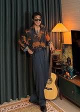 See-through Tiger Hawaiian Shirt 2COLOR
