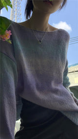 Turtleneck loose fit knitwear