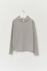 Yen Striped Hooded Top
