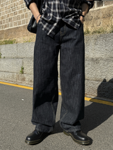 レイデンローバルーンワイドデニムパンツ