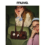 muva. ガーデン レザー 2WAYショルダーバッグ