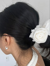 [925silver] Heart lock earring