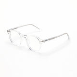 Horn-Trimmed Transparent Glasses Y.LAB 04 C18