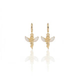 [MEOVV Sooin Earrings] Baby Angel Huggies Earrings - Gold Color