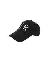 RIR DESTROYED WASHED CAP (BLACK)