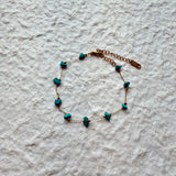 Raw Stone Path Bracelet