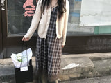 da flower knit cardigan