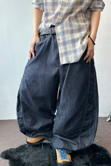 Ani Sheer Check Oversized Shirt 3color