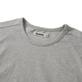 フィドルヘッドハーフTシャツ / メランジグレー