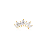Sparkle Barbell 925 Silver Single Piercing E047-08G