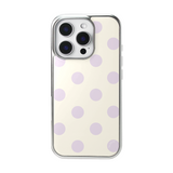 [MADE] Dot silver epoxy case(ivorypurple)