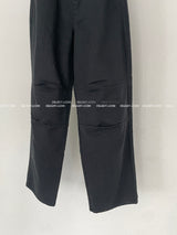 Ethnic Parts Black Wide Pants