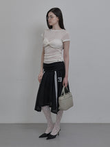 SHEER TWIST TOP