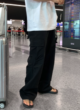 Kuiper Cargo Wide String Banding Pants