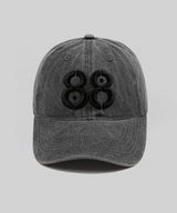 88eight Peach Ball Cap (CHARCOAL)