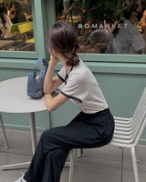 Trow printed short-sleeved T-shirt