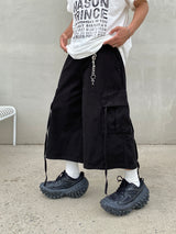 Exide Strap Bermuda Pants 3C