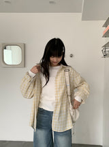 26SS★ [BAONHAUS] Benir Round Ribbed Long Sleeve Tee