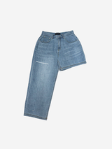 CROSS LAYERED DENIM