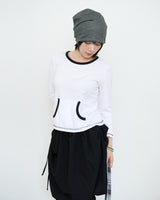 Patch Pocket Capri Sleeve