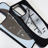 LOVE Memories Bumper Mirror Phone Case (BK)