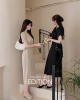 【MADE】Pintuck long dress