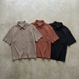 Relaxed Plissé Shirt