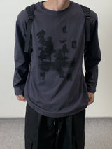 Shadow printing long sleeve