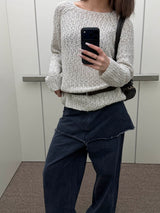 Washed skirt layered pants(2color)