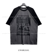Age Raglan overfit short sleeve t-shirt