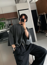 セダー・ピグメント・ウォッシング パート7 ボックスTシャツ