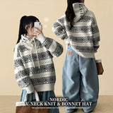 Ant Snowflake Vnit Balaclava Set
