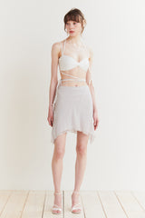 FAIRY MIDI SKIRT grey