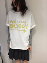 【即日発送】YWD ウェルカムTシャツ_アイボリー (1color)