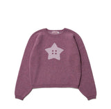 STAR BUTTON KNIT - PINK