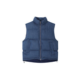 Denim Padded Vest (2 colors)