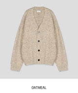 Neckie Soft Loose Fit V-Neck Cardigan