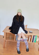 Clover Broach Beanie - Pistachio
