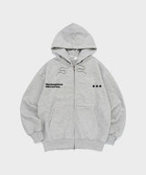 (zp) MM SYMBOL LOGO 2WAY ZIP-UP (GREY)