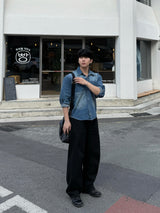 Vine two pocket denim shirt