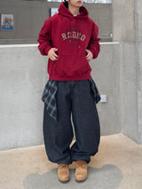 Non-Fade Balloon Denim Pants (No.854)
