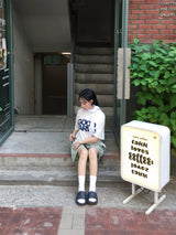 カルマロゴオーバー半袖Tシャツ (3c)