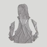 ROPE KNOTTED BACK HOOD