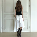 Fors sleeveless blouse (black)